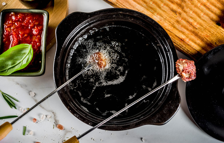 Recettes de fondue bourguignonne et de friture