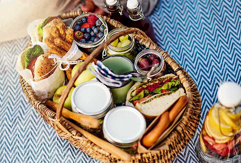Picknick-Ideen: Feine Rezepte fürs Picknick