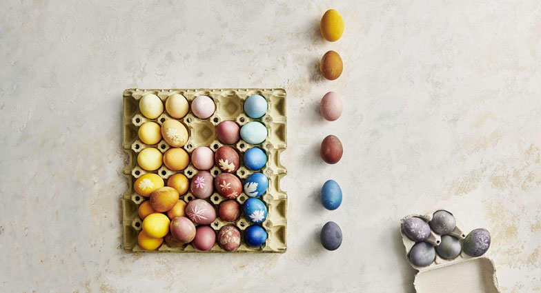 Comment teindre naturellement vos œufs de Pâques