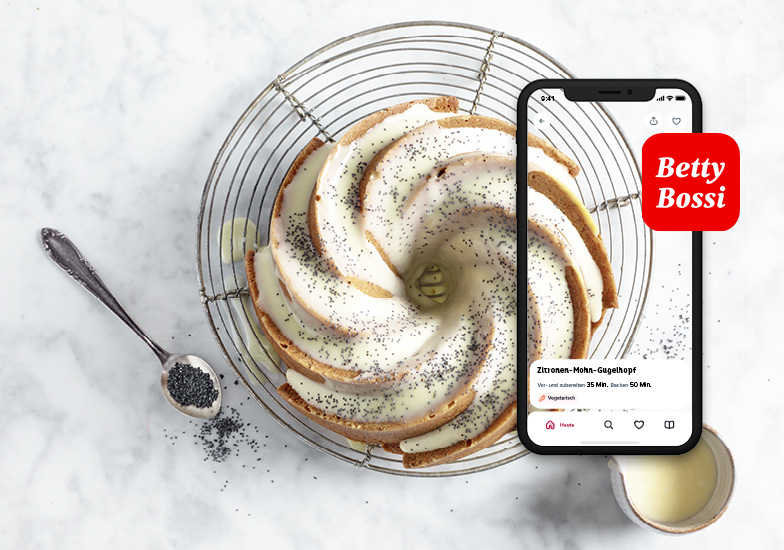 Entdecke die Betty Bossi Rezept-App