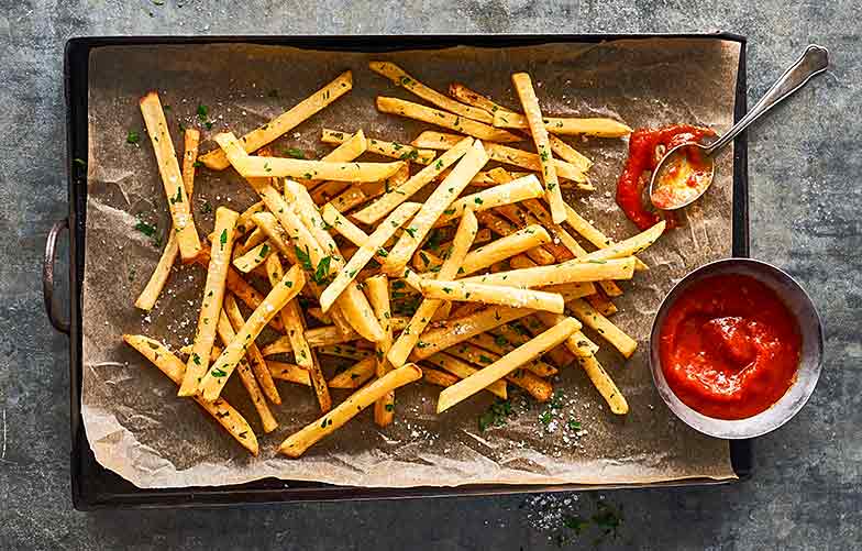 Tailler des pommes de terre chips - Notre recette avec photos