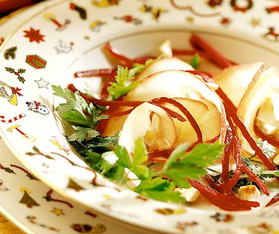 Salade pomme-betterave
