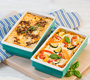 Porzellanformen «Duo»: perfekt für Lasagne und Tiramisu!