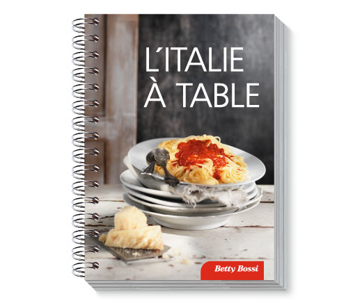 L’Italie à table, livre de cuisine