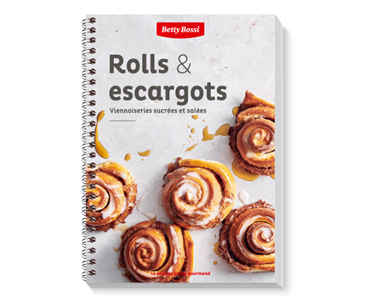 Rolls & escargots, livre de pâtisserie