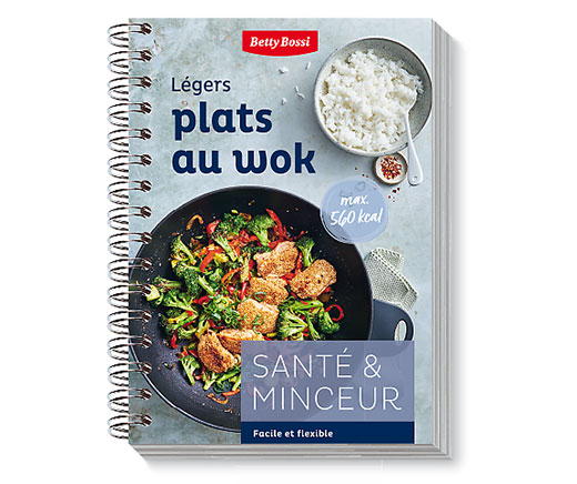Santé & minceur - légers plats au wok, livre de cuisine