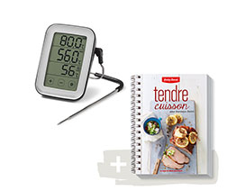 Thermomètre jambon/viande -40 +240°C
