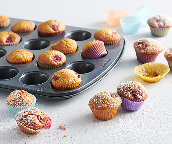 25 caissettes de cuisson assorties pour muffins et cupcakes