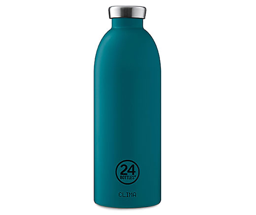 24 Bottles Thermosflasche Clima «Türkis» 0.85 l