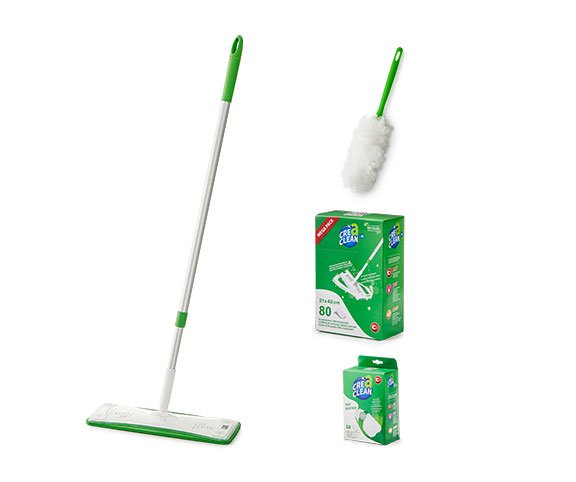 Swiffer Dry+ Wet Kit - Kit de démarrage pour le nettoyage des sols