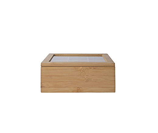 KJ Collection Boîte à thé bambou