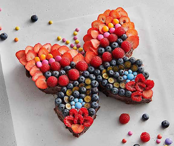Le gâteau papillon magique, recette pour enfants en vidéo par