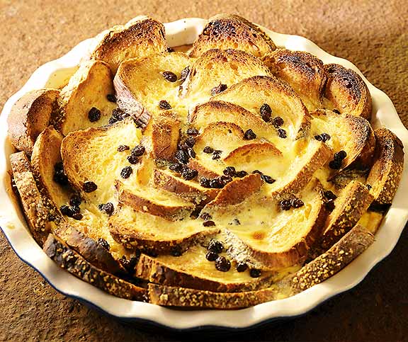 Bread and Butter Pudding (Brotauflauf)