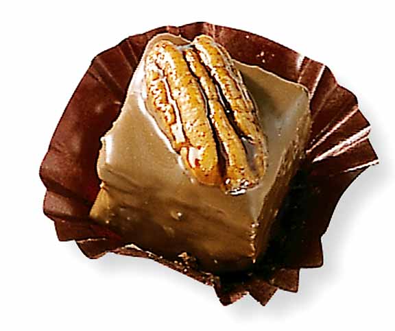 Mandel-Brownies Würfel